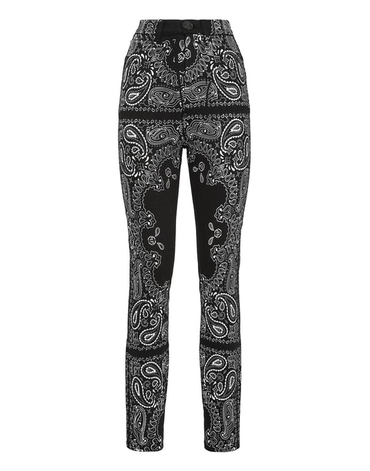 Jegging De Cintura Alta Paisley - Image 1