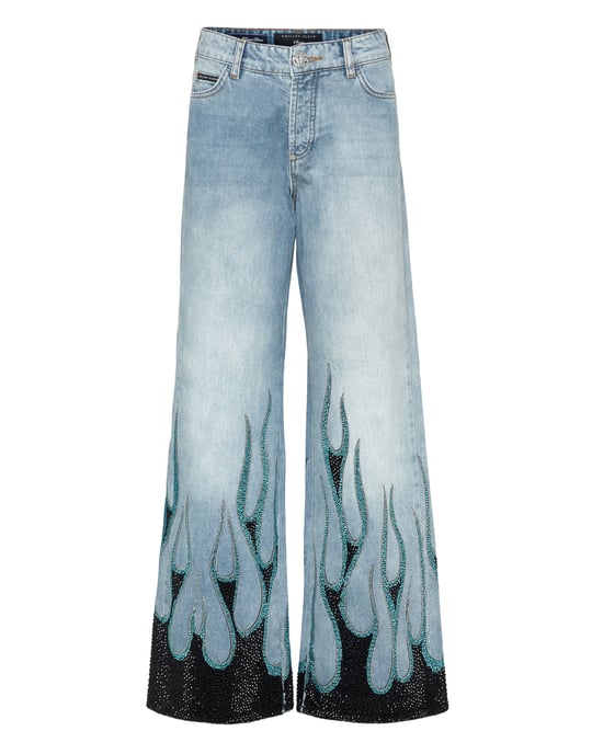 Vaqueros Skater Fit Flame - Image 1