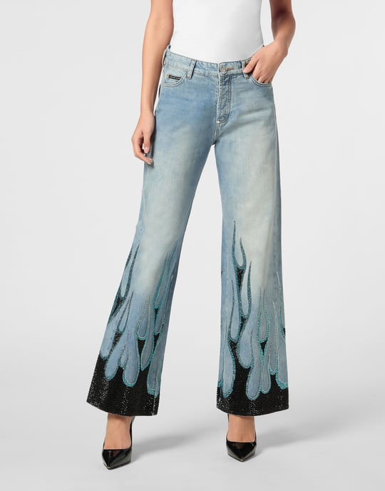 Vaqueros Skater Fit Flame - Image 2