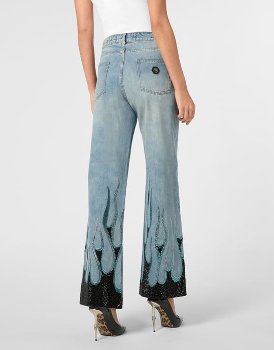 Vaqueros Skater Fit Flame - Image 3