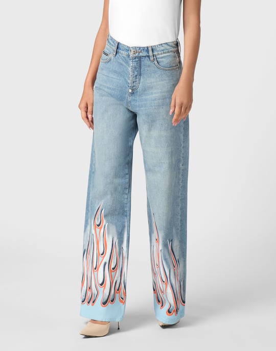 Vaqueros Skater Fit Flame - Image 2