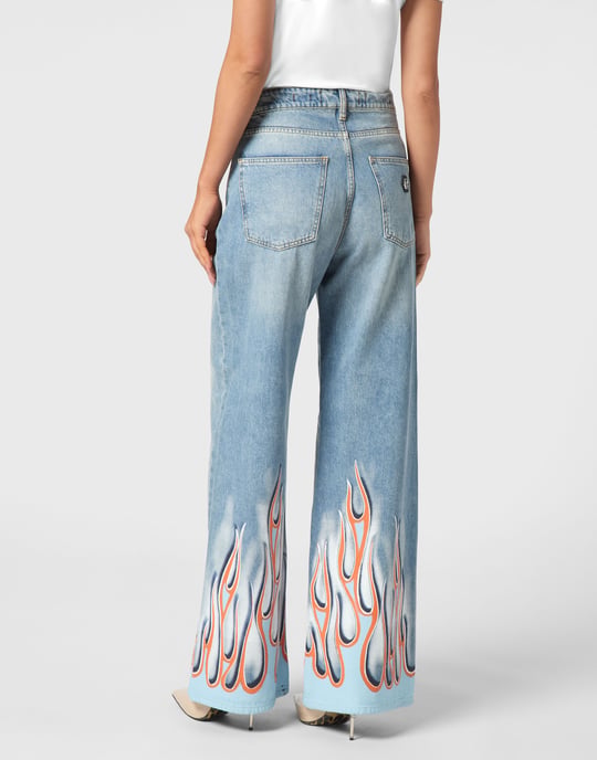 Vaqueros Skater Fit Flame - Image 3