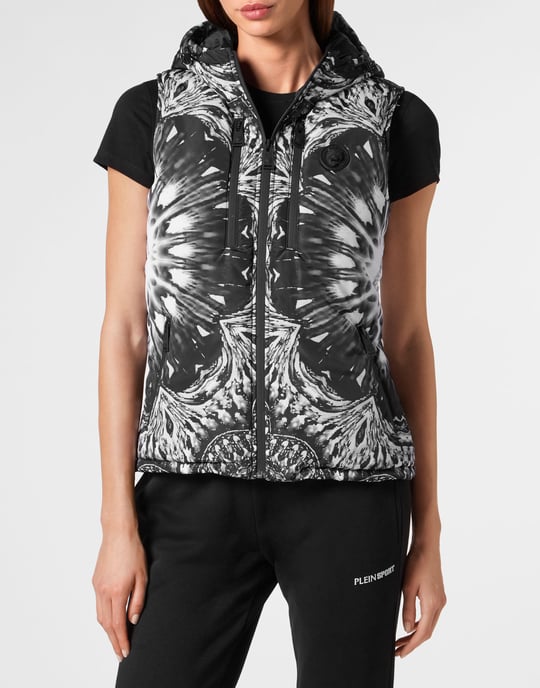 Chaleco Corto Optical Flower - Image 2
