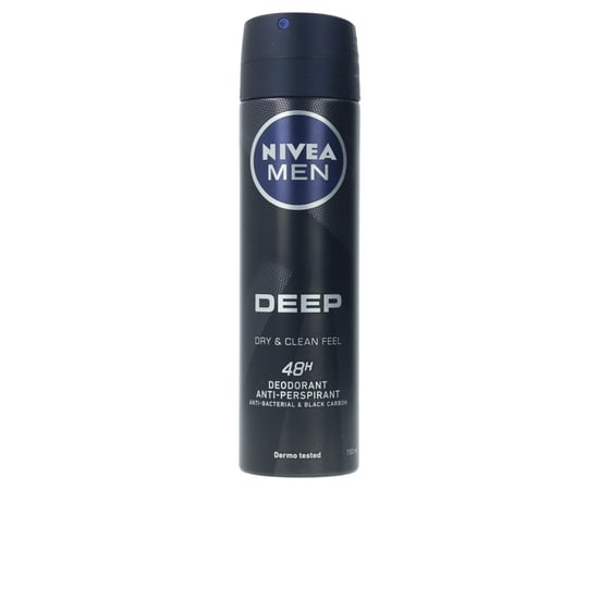 Men Deep Black Carbon Deo Vaporizador 150 ml - Image 1