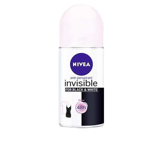 Black & White Invisible Desodorante Roll-on 50 ml - Image 1