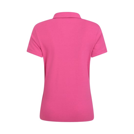 Mountain Warehouse Womens/Ladies UV Protection Polo Shirt (Bright Pink) - Image 2