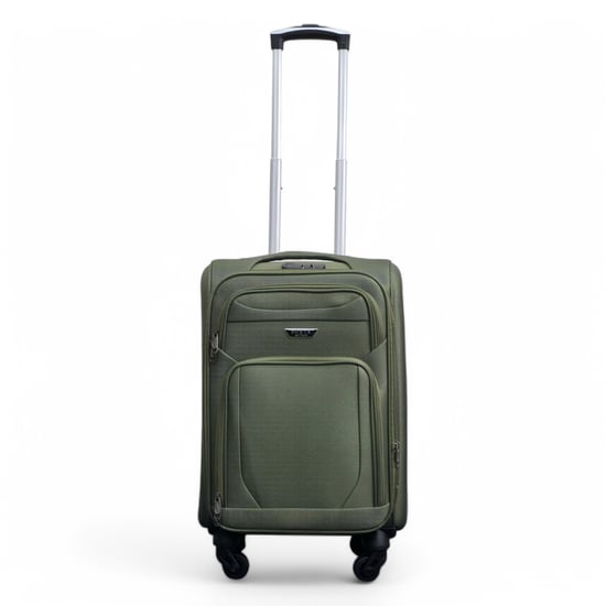 Maleta de cabina expandible de carcasa blanda de 50,5 x 37 x 26 cm, apta para Easyjet y Ryanair. - Image 1