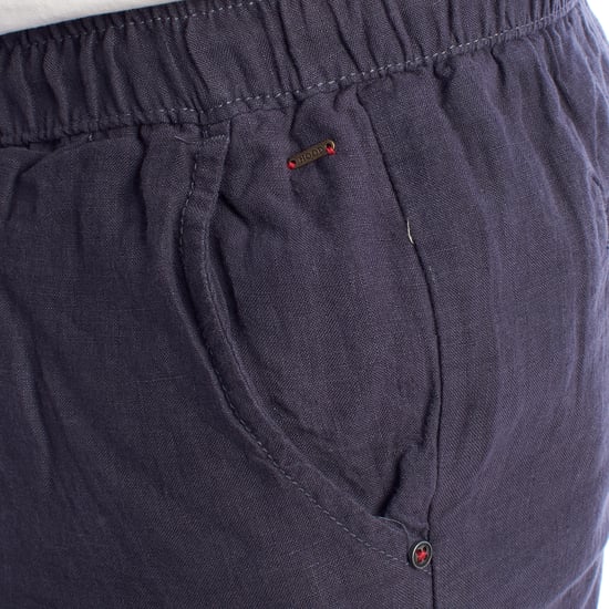 Bermudas de Lino para Hombre con Cuerda de Ajuste HS24MBE09 - Image 3