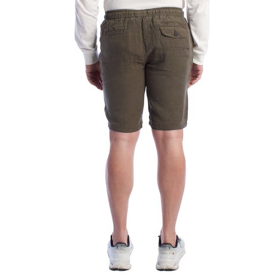Bermudas de Lino para Hombre con Cordón HS24MBE09 - Image 5