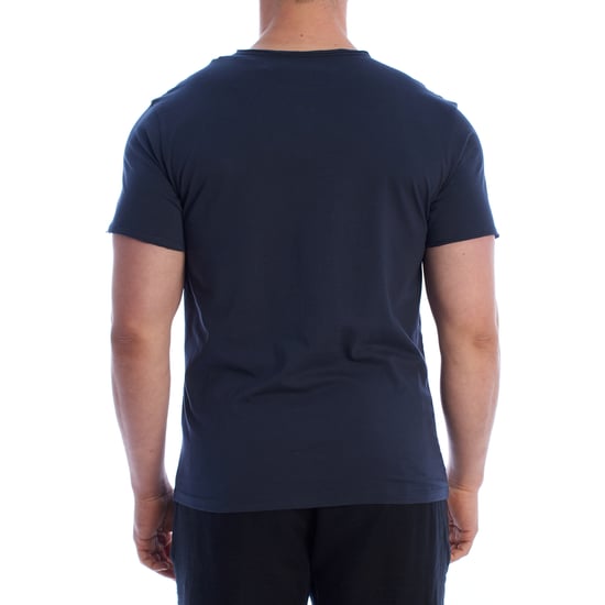 Camiseta básica de algodón de manga corta para hombres HS24MTS03 - Image 3
