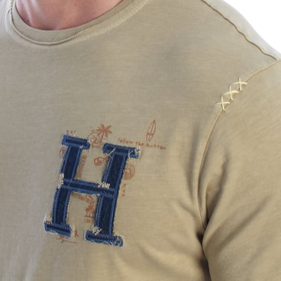 Camiseta de algodón de manga corta para hombre HS24MTS06 - Image 2