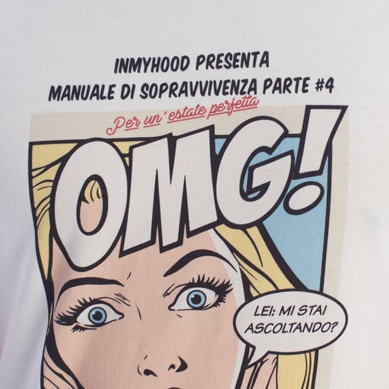 Camiseta de algodón de manga corta para hombres cómics HS24MTS21-D - Image 2