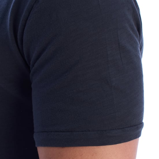 Camiseta de algodón estampada de hombre de manga corta HS24MTS19 - Image 4