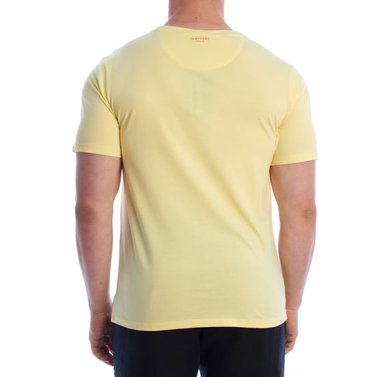 Camiseta de Algodón Gráfica de Manga Corta para Hombre HS24MTS24 - Image 3