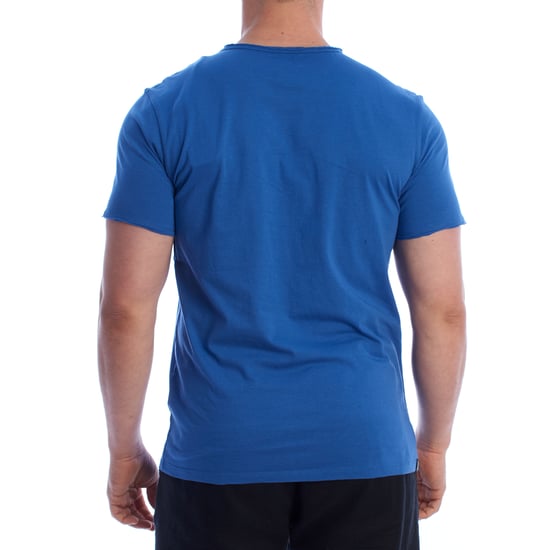 Camiseta Manga Corta Básica de Algodón HS24MTS03 para Hombre - Image 3