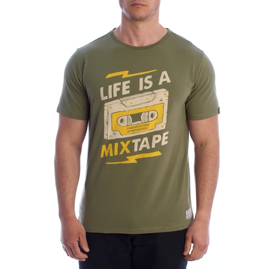 Camiseta de algodón gráfica de manga corta para hombre HS24MTS24 - Image 1