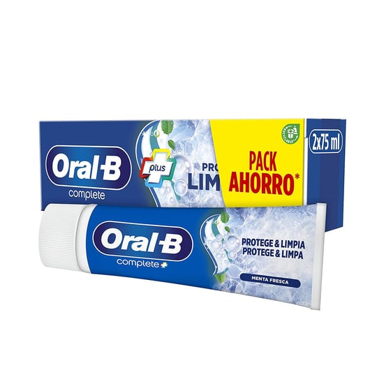 Complete Plus Dentífrico Protege & Limpia Pack 2 X 75 ml - Image 1