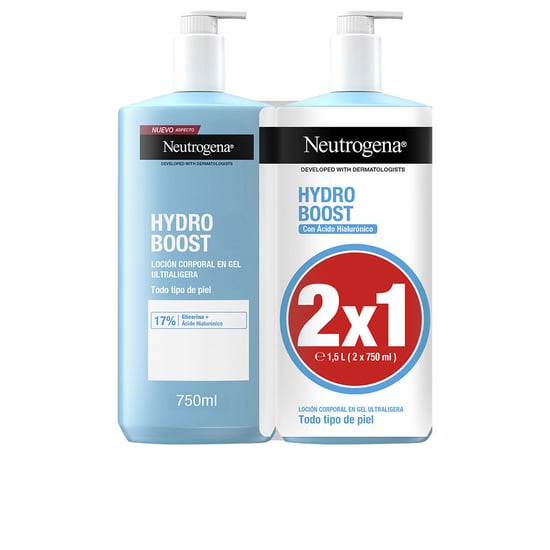Hydro Boost Loción Corporal En Gel Pack 2 X 750 ml - Image 1