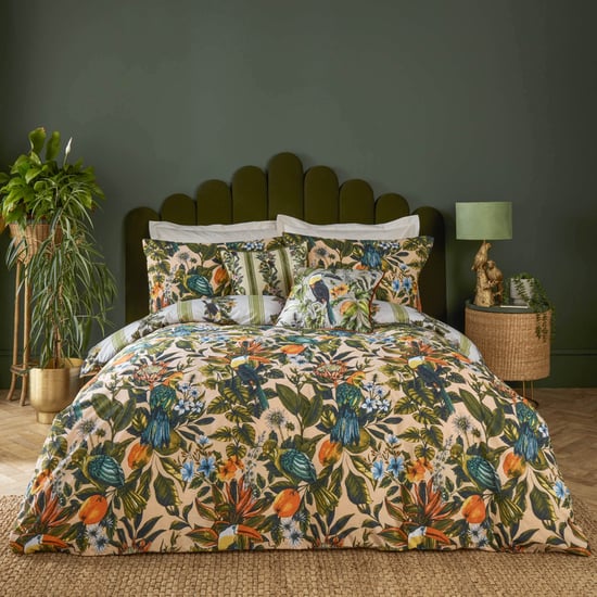 furn. Conjuntos de Edredón Floral Impreso Leilani - Image 1