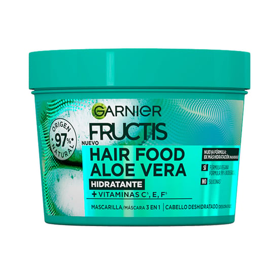 Fructis Hair Food Aloe Vera Mascarilla Hidratante 390 ml - Image 1