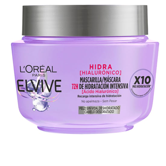 Elvive Hidra Hialurónico Mascarilla 72h Hidratación 300 ml - Image 1