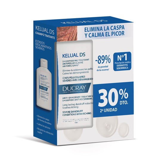 Kelual Ds Champú Tratante Anticaspa Duo 2 X 100 ml - Image 1