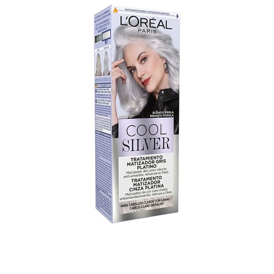 Cool Silver Tratamiento Matizador Gris Platino #blanco Perla - Image 1