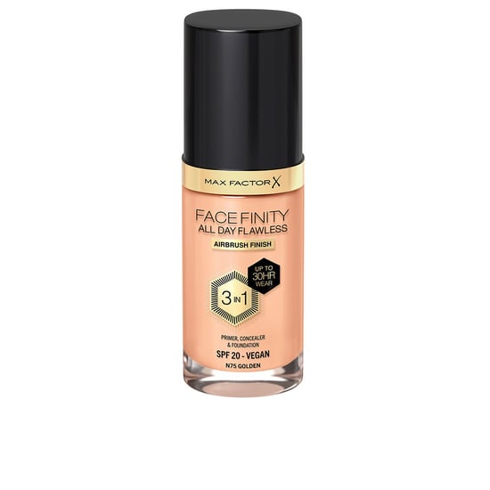 Facefinity 3in1 Primer, Concealer & Foundation #75-golden 30 ml - Image 1