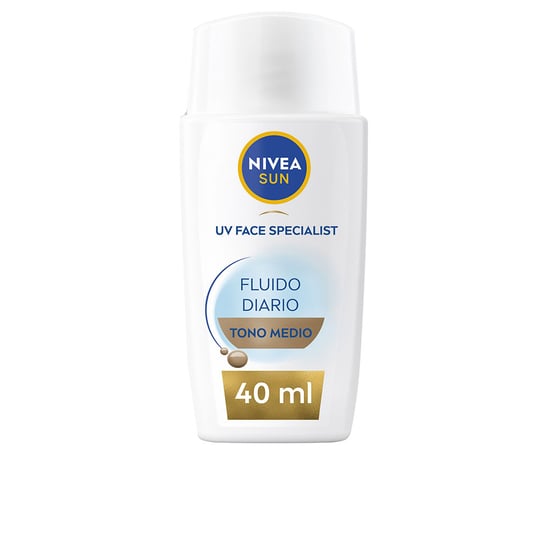Sun Fluido Diario Protección Facial Spf50+ #tono Medio 40 ml - Image 1