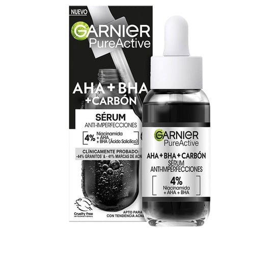 Pure Active Aha + Bha + Carbón Sérum Anti-imperfecciones 30 ml - Image 1