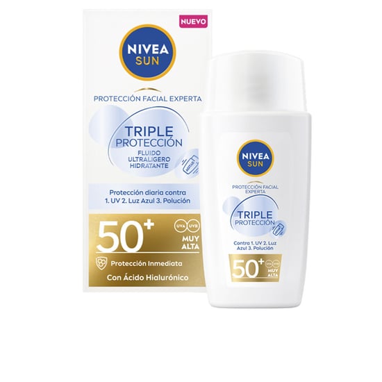 Sun Triple Proteccion Fluido Ultraligero Facial Spf50+ 40 ml - Image 1