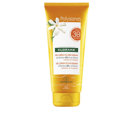 Polysianes Monoï Y Tamanu Bio Gel Solar Cara Y Cuerpo Spf30 200 ml - Image 1