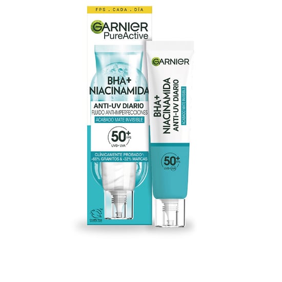 Pure Active Bha + Niacinamida Fluido Anti-imperfecciones Fps50+ 40 ml - Image 1