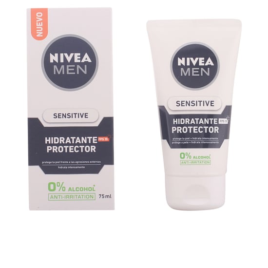 Men Sensitive Protector Hidratante 0% Alcohol Spf15 75 ml - Image 1