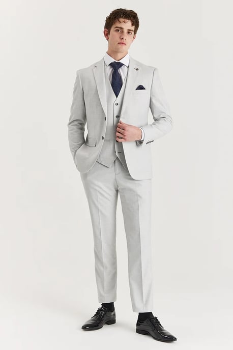 Pantalón ligero de verano para boda y fiesta, color plateado, para hombre - Image 2