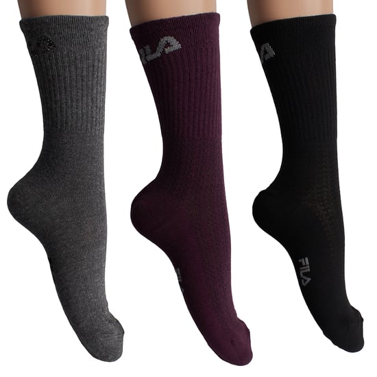 Paquete de 3 Medias Largas de Algodón F3267 para Mujeres - Image 1