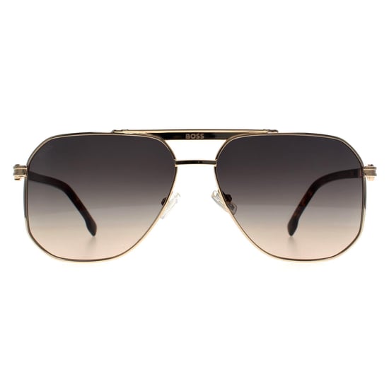 Hugo Boss BOSS 1743/S 06J C9 gold havana grey brown gradient gafas de sol antirreflejantes - Image 1