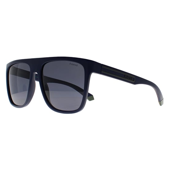Gafas de sol polarizadas Polaroid PLD 2162/S FLL C3 azul mate gris azulado - Image 2