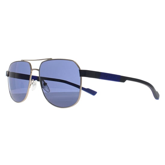 Calvin Klein CK23103S 717 gafas de sol azul dorado - Image 2