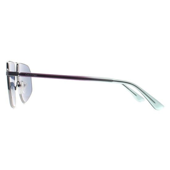 Gafas de sol Calvin Klein CK23126S 014 azul gunmetal claro - Image 3