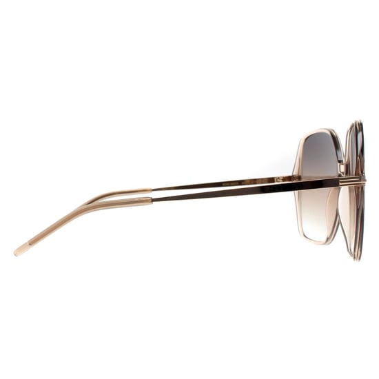 Hugo Boss BOSS 1660/S 84A PR Gafas de sol degradado beige oro gris marrón transparente - Image 4