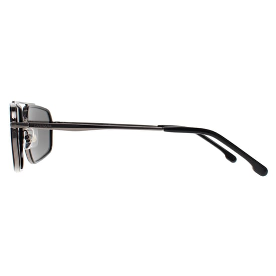 Gafas de sol Carrera Carrera 338/S V81 M9 negro rutenio oscuro gris polarizadas - Image 3