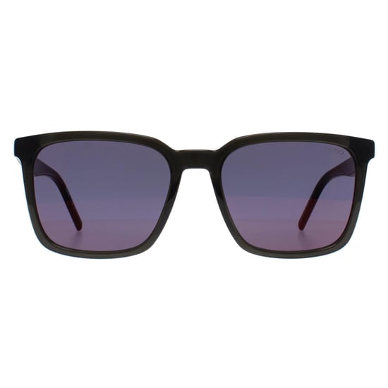 Hugo by Hugo Boss HG 1327/S KB7 AO gafas de sol de espejo rojo negro - Image 1