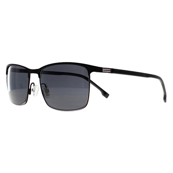 Gafas de sol Hugo Boss BOSS 1635/S TI7 IR negro mate gris rutenio - Image 2