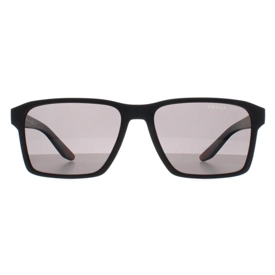 Gafas de sol Prada Sport PS05YS DG002G de caucho negro gris oscuro polarizadas - Image 1