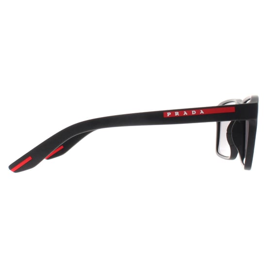 Gafas de sol Prada Sport PS05YS DG002G de caucho negro gris oscuro polarizadas - Image 4