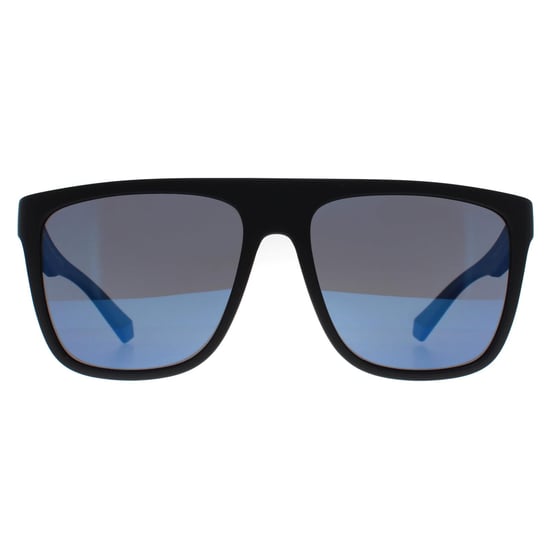 Polaroid PLD 2162/S 0VK 5X negro mate azul gafas de sol polarizadas - Image 1