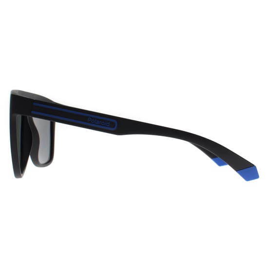 Polaroid PLD 2162/S 0VK 5X negro mate azul gafas de sol polarizadas - Image 3