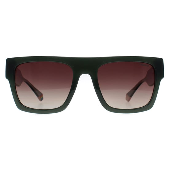 Gafas de sol polarizadas Polaroid PLD 6224/S/X 1ED LA verde degradado marrón - Image 1