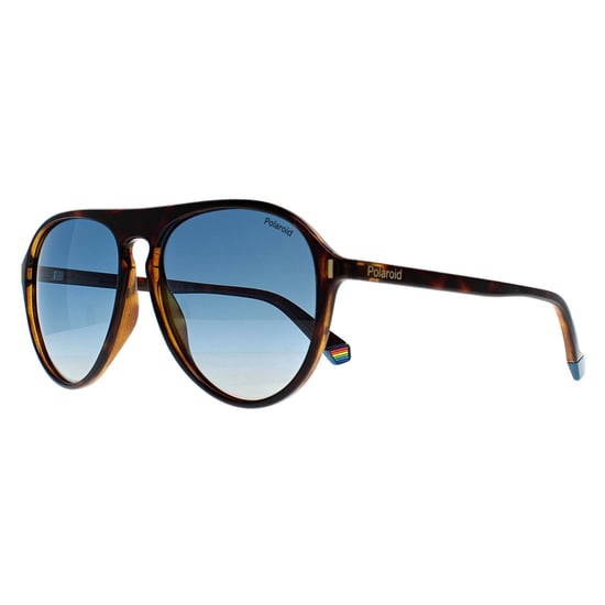 Gafas de sol polarizadas Polaroid PLD 6225/S 086 Z7 havana azul degradado - Image 2